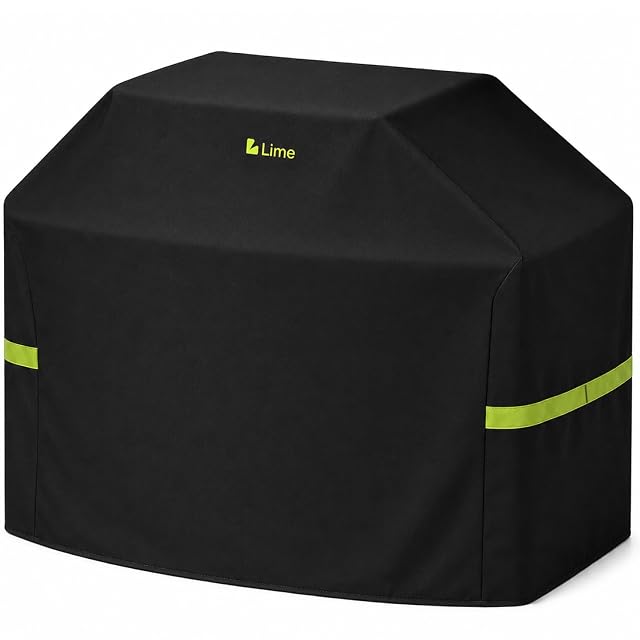 Comfy Lime 58 inch heavy duty waterproof grill cover for outdoor grill