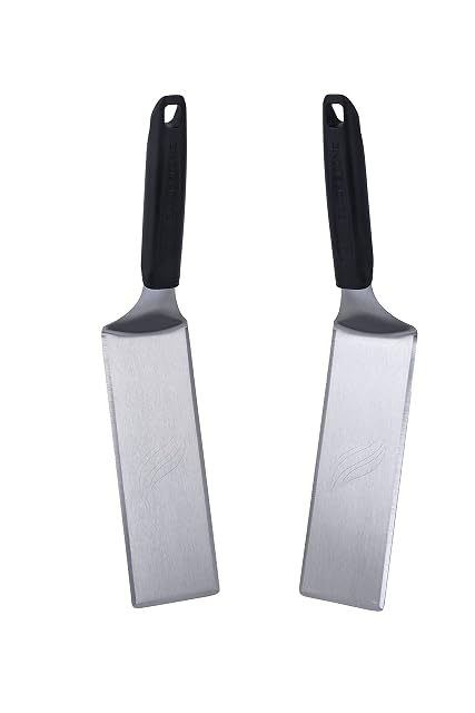 Blackstone extra long griddle spatula heavy duty stainless steel set of 2