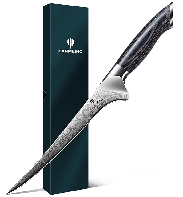 SANMEIHO 18 cm Japanese powder steel fillet knife