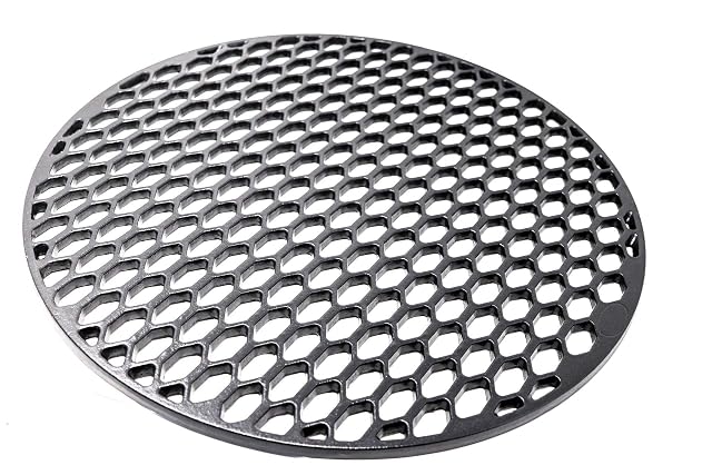 Aura Outdoor Products cast iron grill grate for 22 inch Weber kettle grill