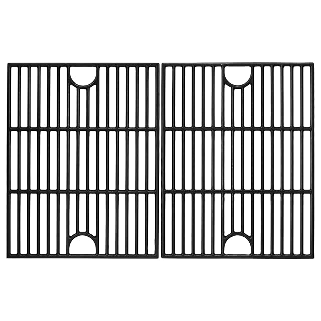 COGRICHBF 13 x 17 matte cast iron cooking grate for Nexgrill four burner grill