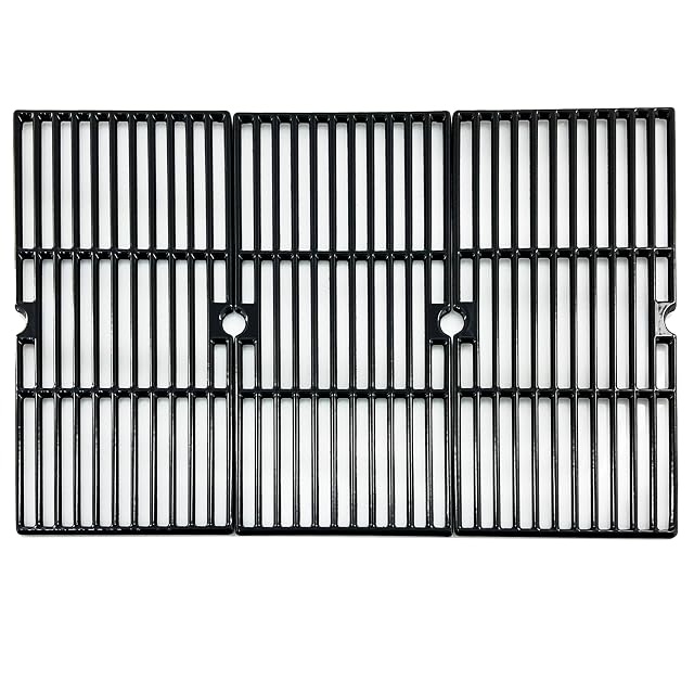 Direct Store Parts DC121 polished porcelain coated cast iron grill grates set of three