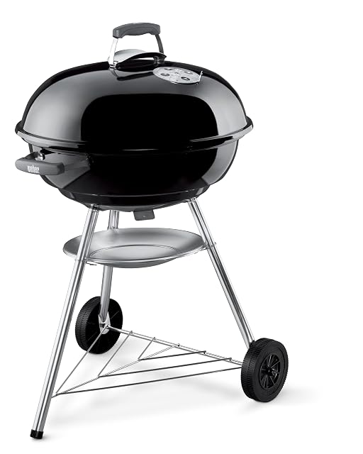 Weber Jumbo Joe Premium 22 inch compact black charcoal grill