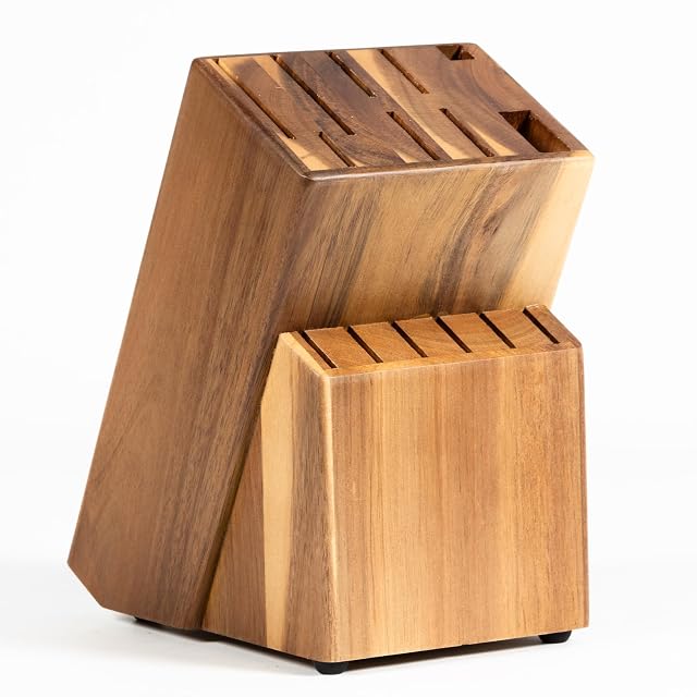Coninx acacia empty knife block with 15 slots