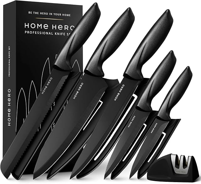 Home Hero HHKS0141 11-piece knife set with sharpener