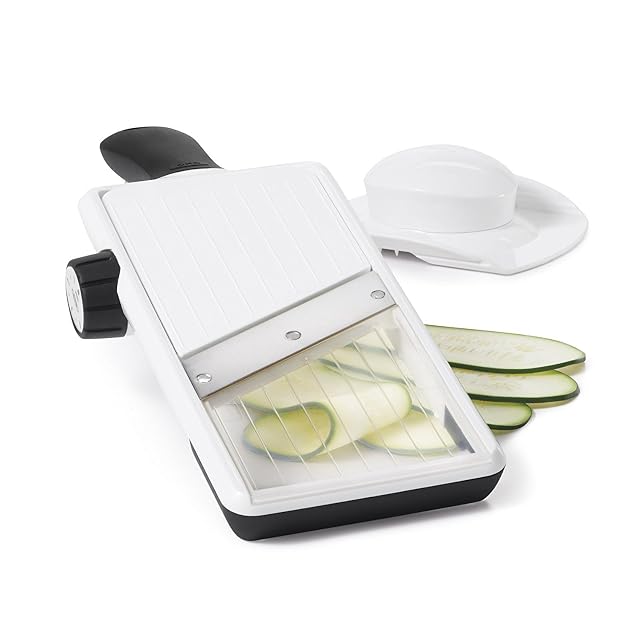 OXO Good Grips handheld mandoline slicer with non-slip handle