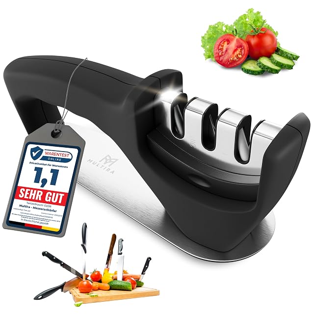Multira RA2 3-stage manual knife sharpener