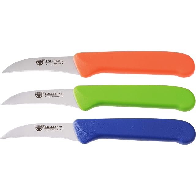 GRÄWE 3-piece stainless paring knife set