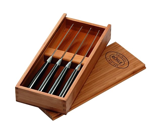 RÖSLE 25147 4-piece forged steak knife set