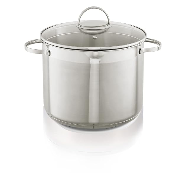 KHG XXL 26 cm 10 liter stainless stockpot