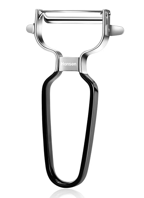 Honsen ultra sharp stainless steel vegetable peeler for potatoes and fruit