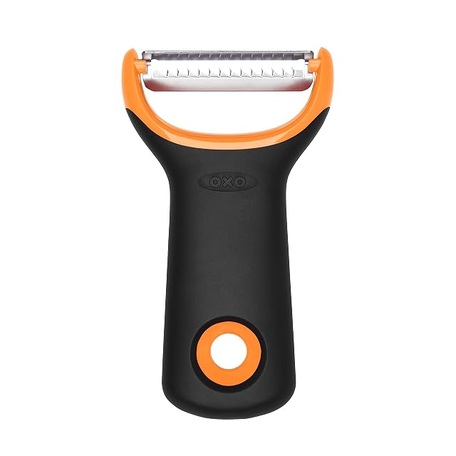 OXO Good Grips stainless steel julienne prep vegetable peeler
