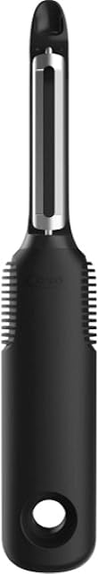 OXO Good Grips swivel vegetable peeler with soft comfortable handle in black