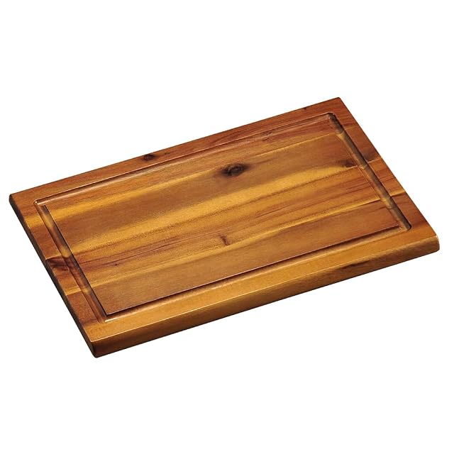 Kesper 28180 acacia chopping board with juice groove